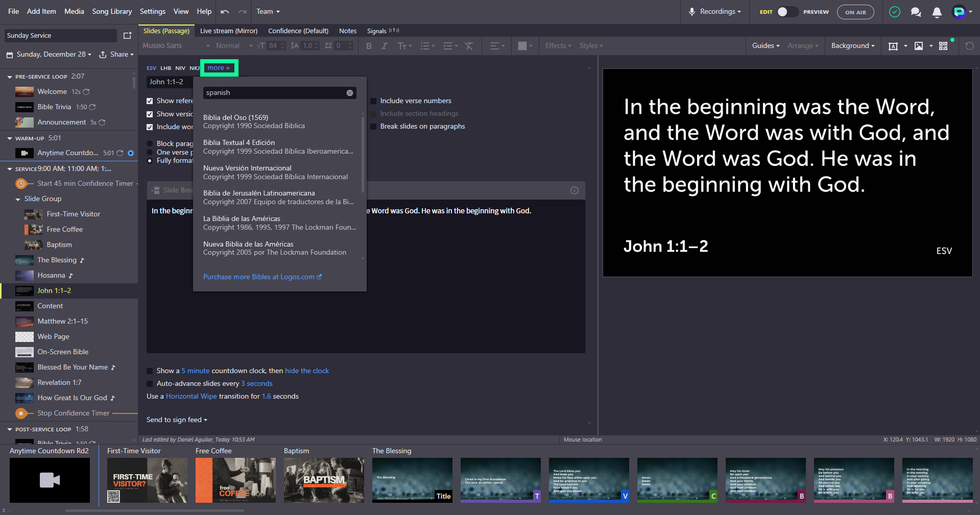 how do I use Proclaim in another language 4.png