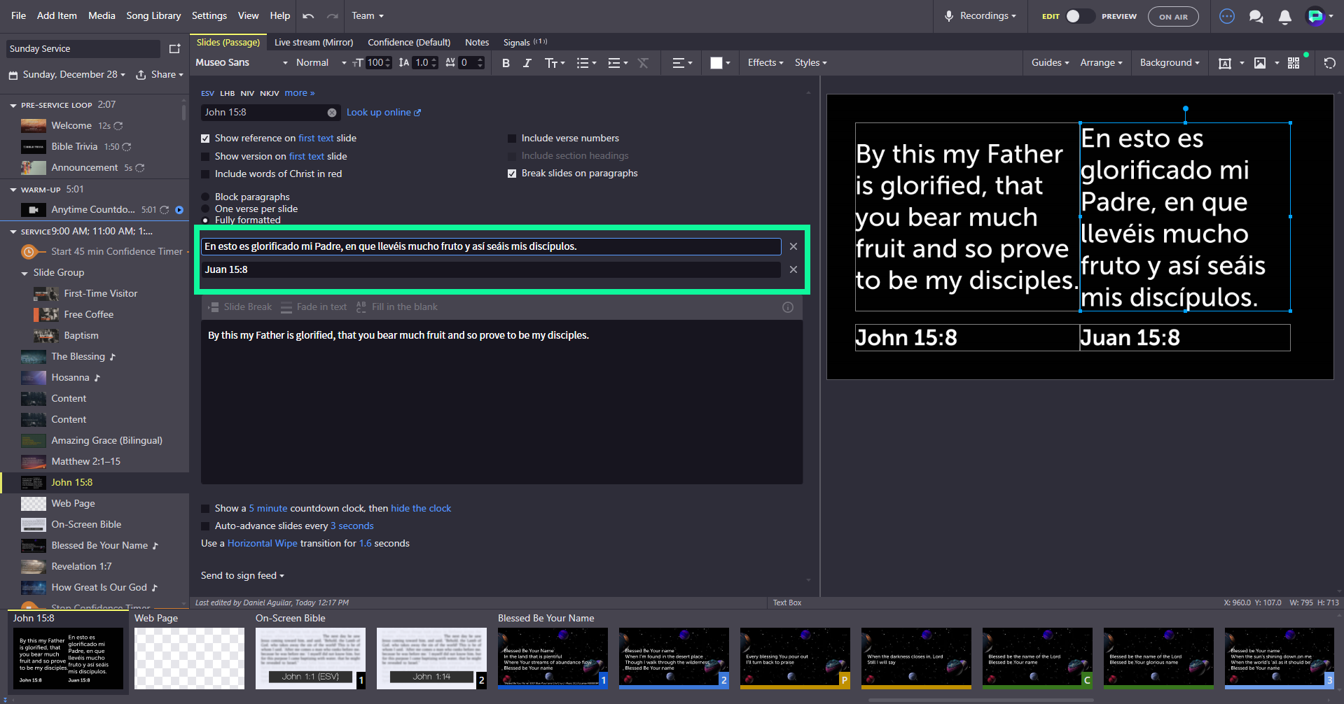 how do I use Proclaim in another language 14.png
