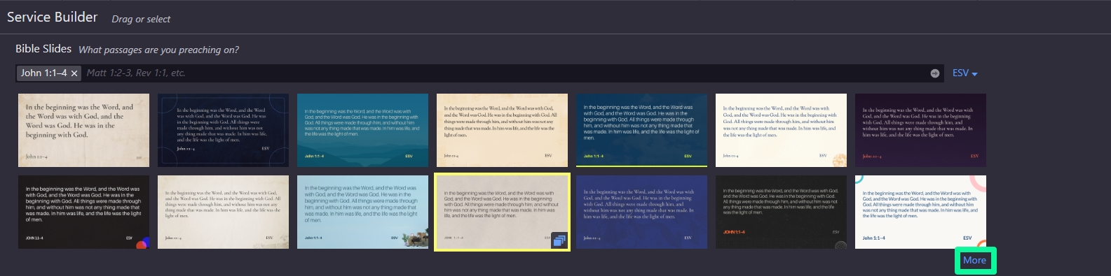 Seeing More Media Options